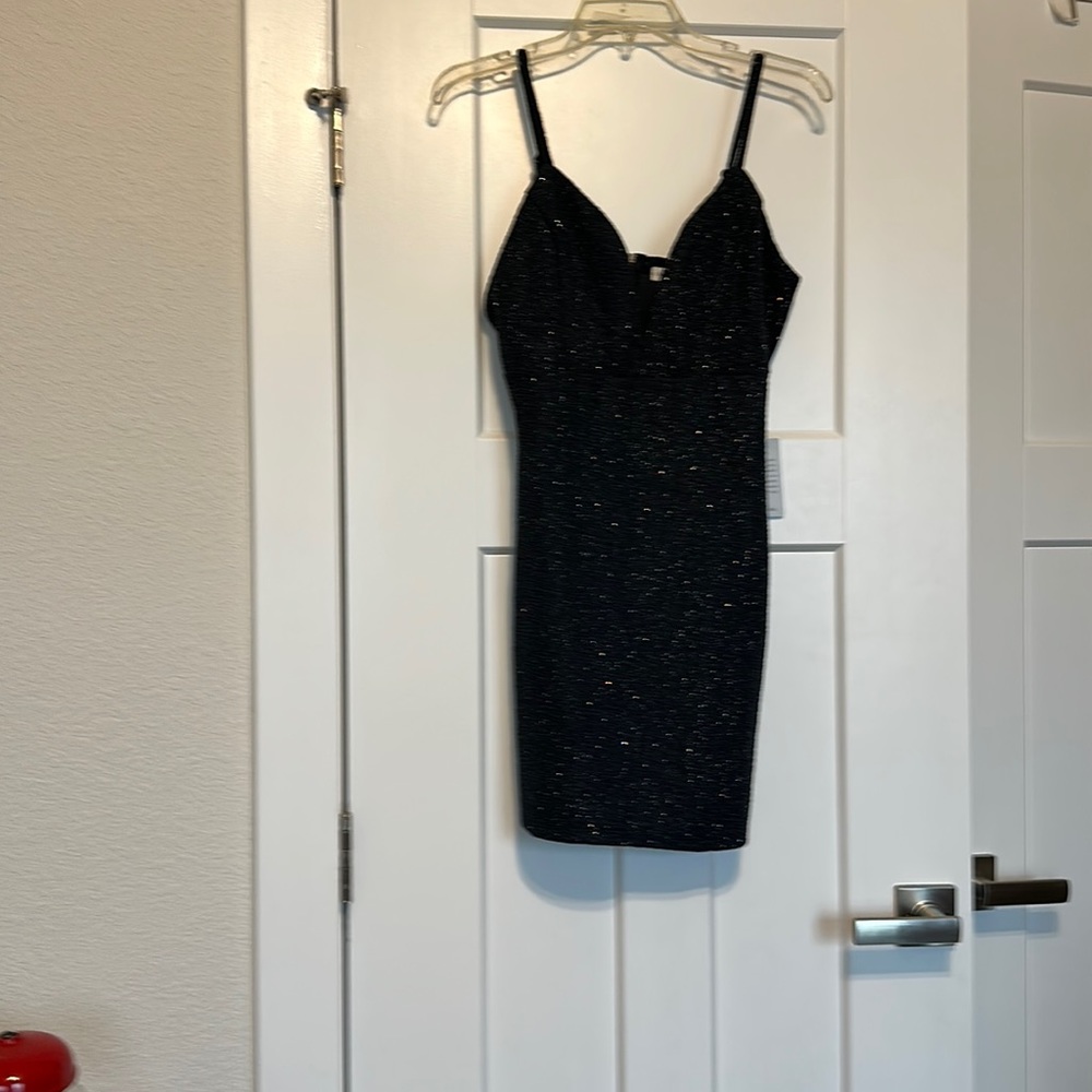 Blue sparkly dress
